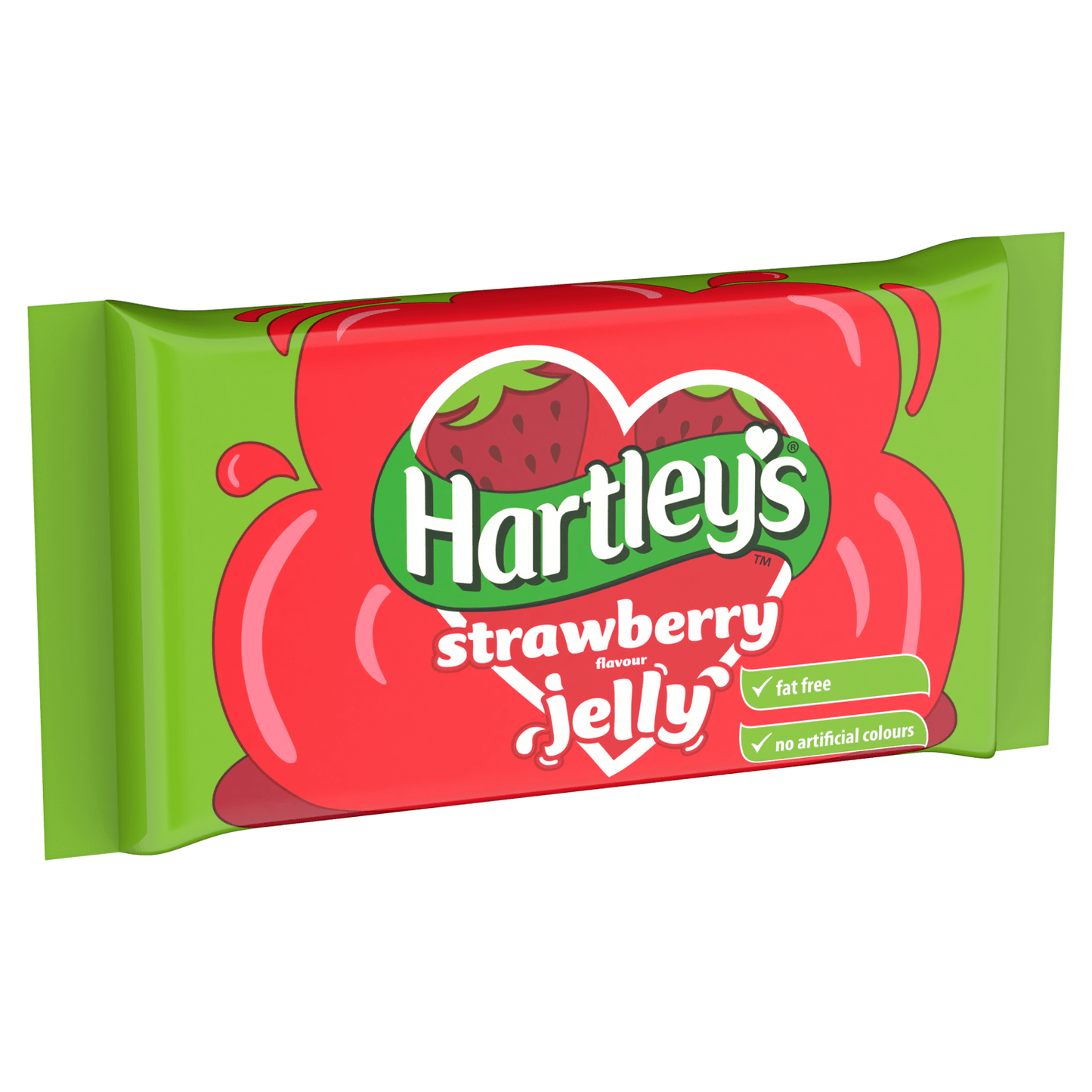 Hartley's Strawberry Flavour Jelly 135g - UK Food & Drink - 5000354160899