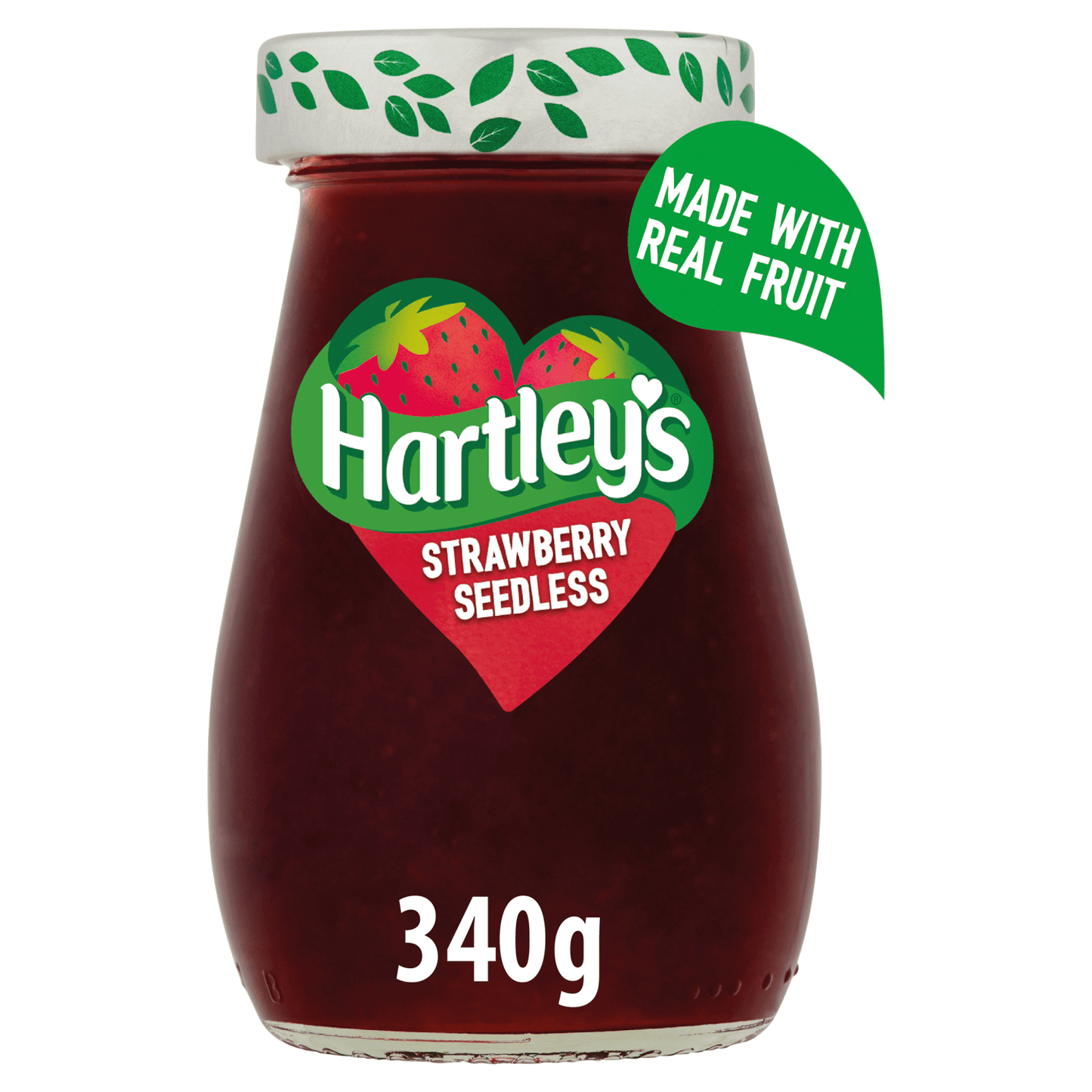 Hartley's Strawberry Seedless 340g - UK Food & Drink - 5000354168567