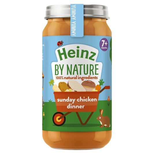 Heinz 7+ Months By Nature Sunday Chicken Dinner 200g - UK Food & Drink - 5000157140562