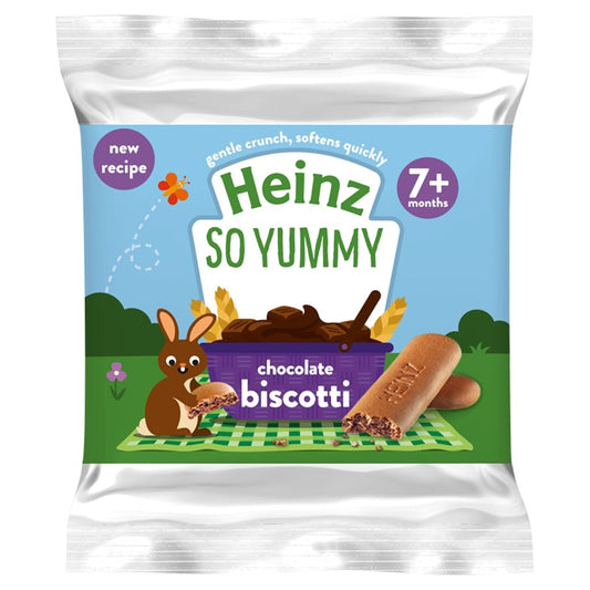 Heinz 7+ Months Chocolate Biscotti Snack 60g - UK Food & Drink - 5000157065759