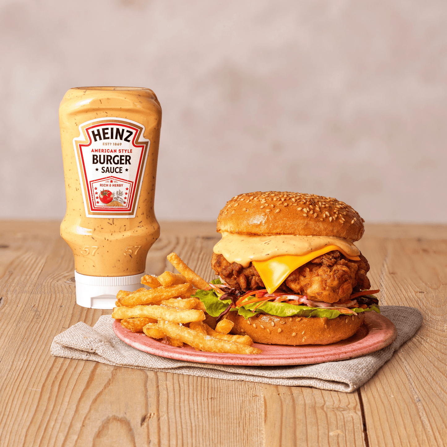 Heinz American Style Burger Sauce 418g - UK Food & Drink - 5000157144379