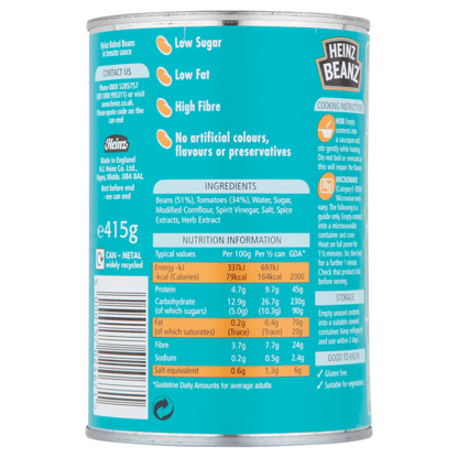 Heinz Beans 415g - UK Food & Drink - 5000157024671