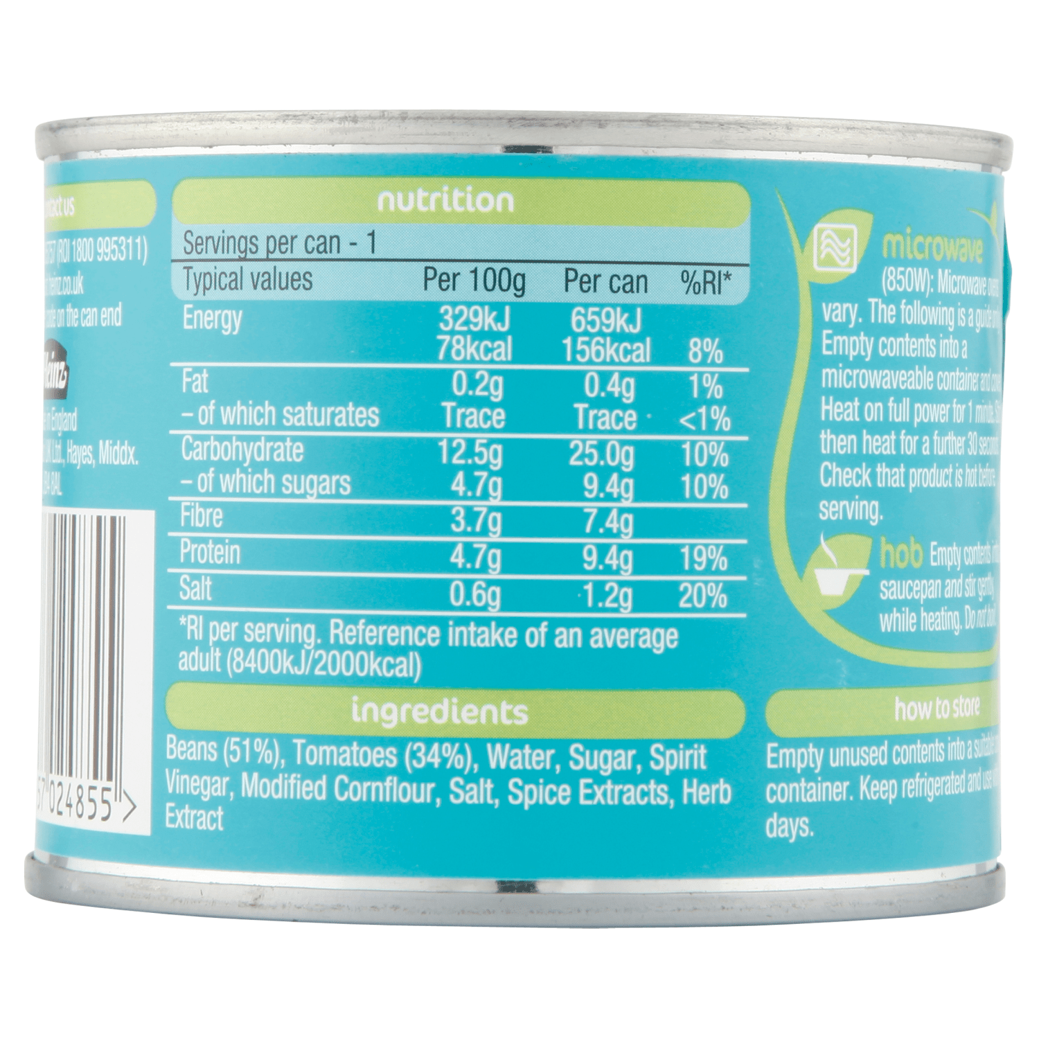 Heinz Beanz 200g - UK Food & Drink - 5000157024855