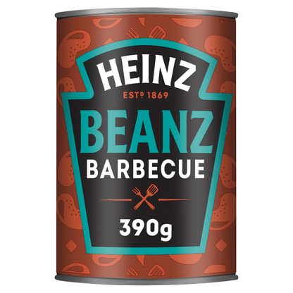 Heinz Beanz Barbecue 390g - UK Food & Drink - 5000157072931