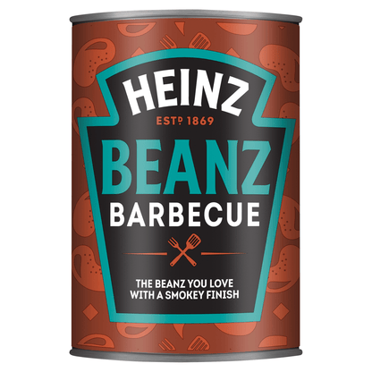 Heinz Beanz Barbecue 390g - UK Food & Drink - 5000157072931