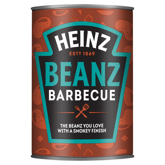 Heinz Beanz Barbecue 390g - UK Food & Drink - 5000157072931