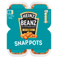 Heinz Beanz Snap Pots 4 x 200g (800g) - UK Food & Drink - 5000157066312