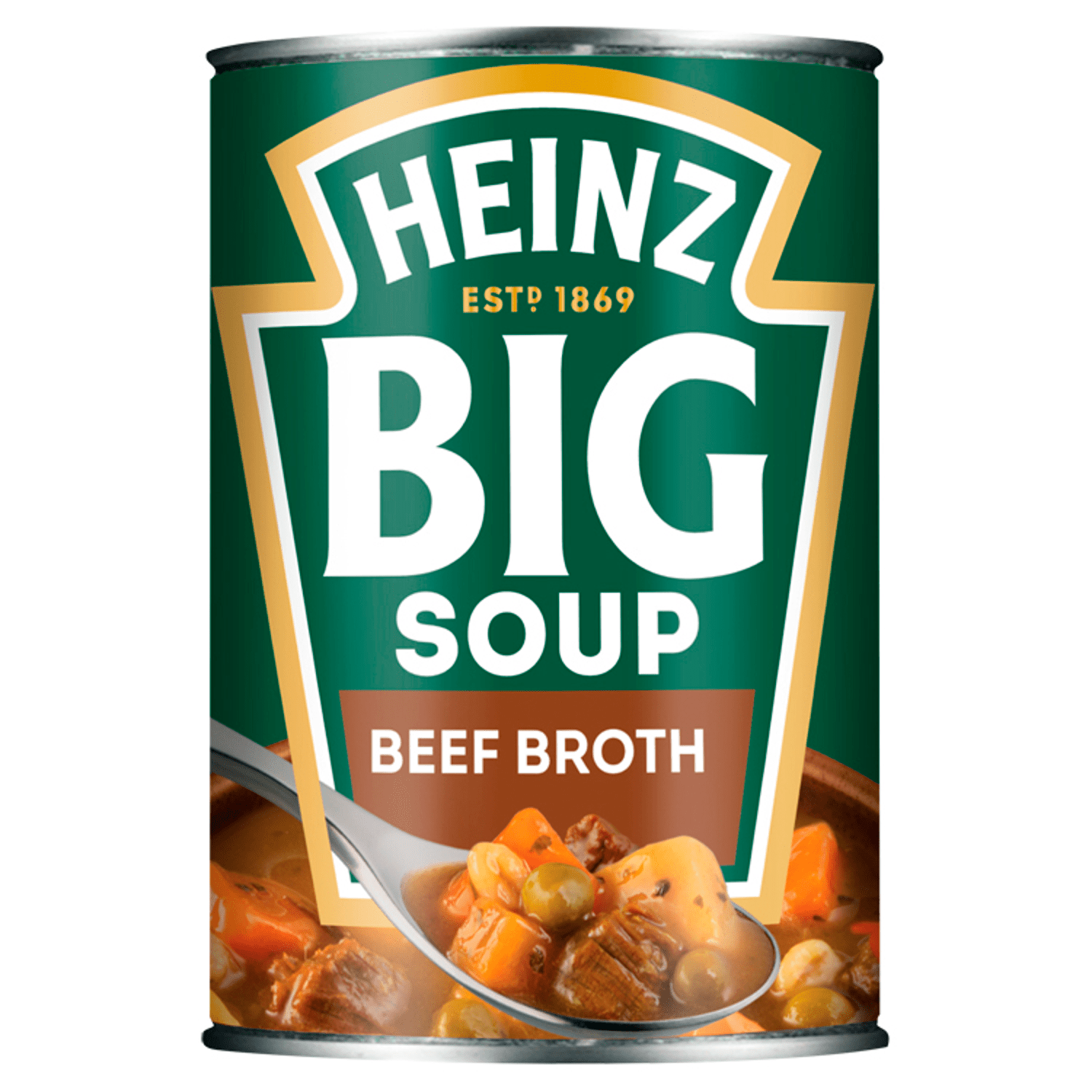 Heinz Big Soup Beef Broth 400g - UK Food & Drink - 5000157062802