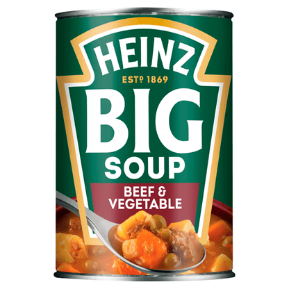 Heinz Big Soup Beef & Vegetable 400g - UK Food & Drink - 5000157062789