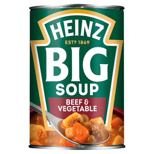 Heinz Big Soup Beef & Vegetable 400g - UK Food & Drink - 5000157062789