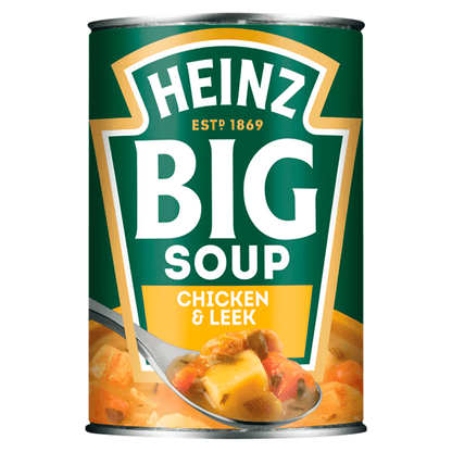 Heinz Big Soup Chicken & Leek 400g - UK Food & Drink - 5000157072641