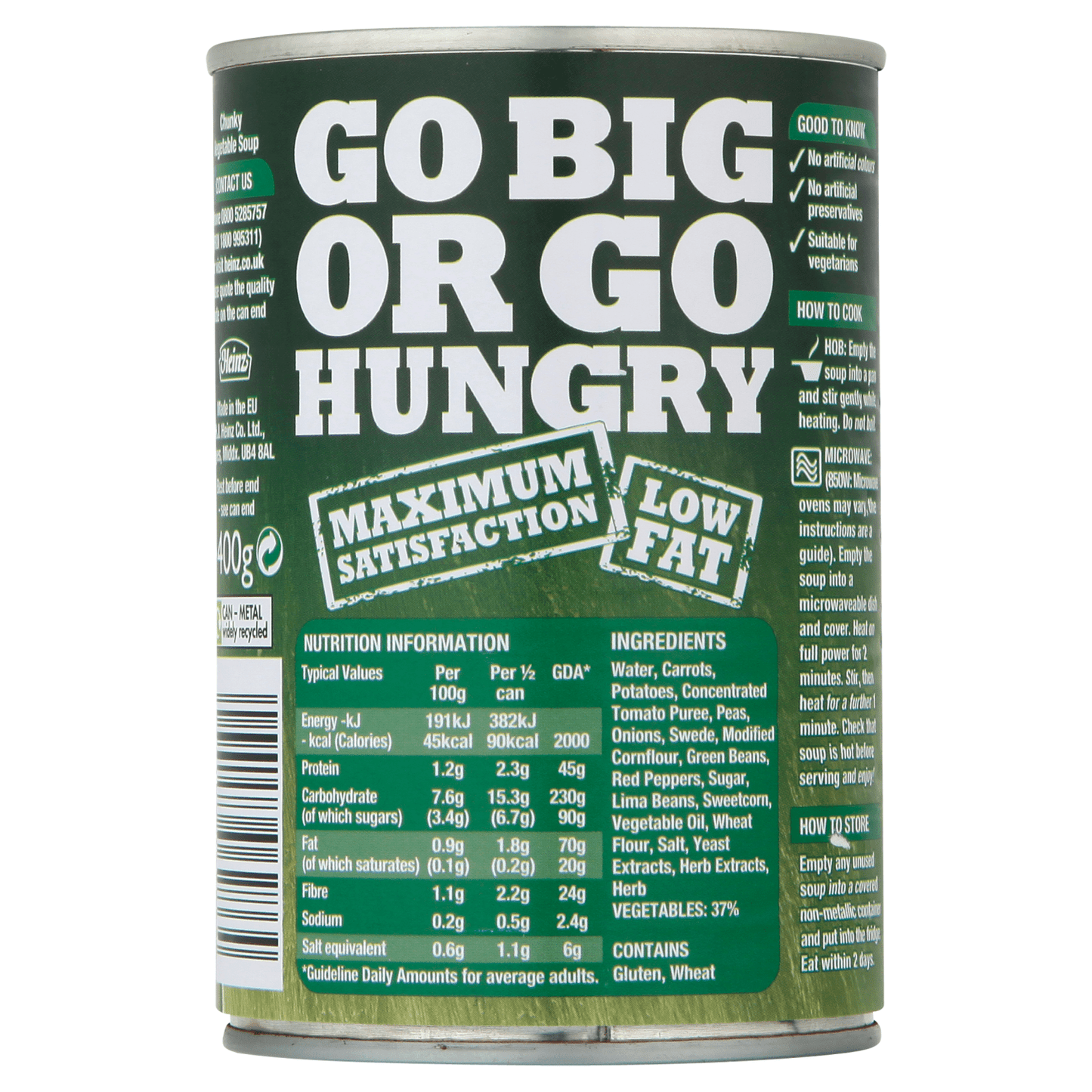 Heinz Big Soup Chunky Veg 400g - UK Food & Drink - 5000157062864