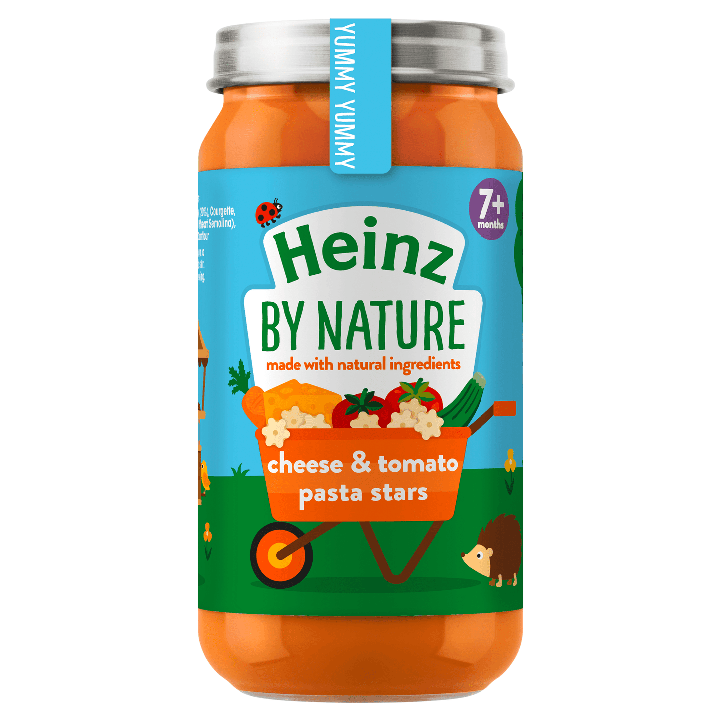 Heinz By Nature Cheese & Tomato Pasta Stars 7+ Months 200g - UK Food & Drink - 5000157140470
