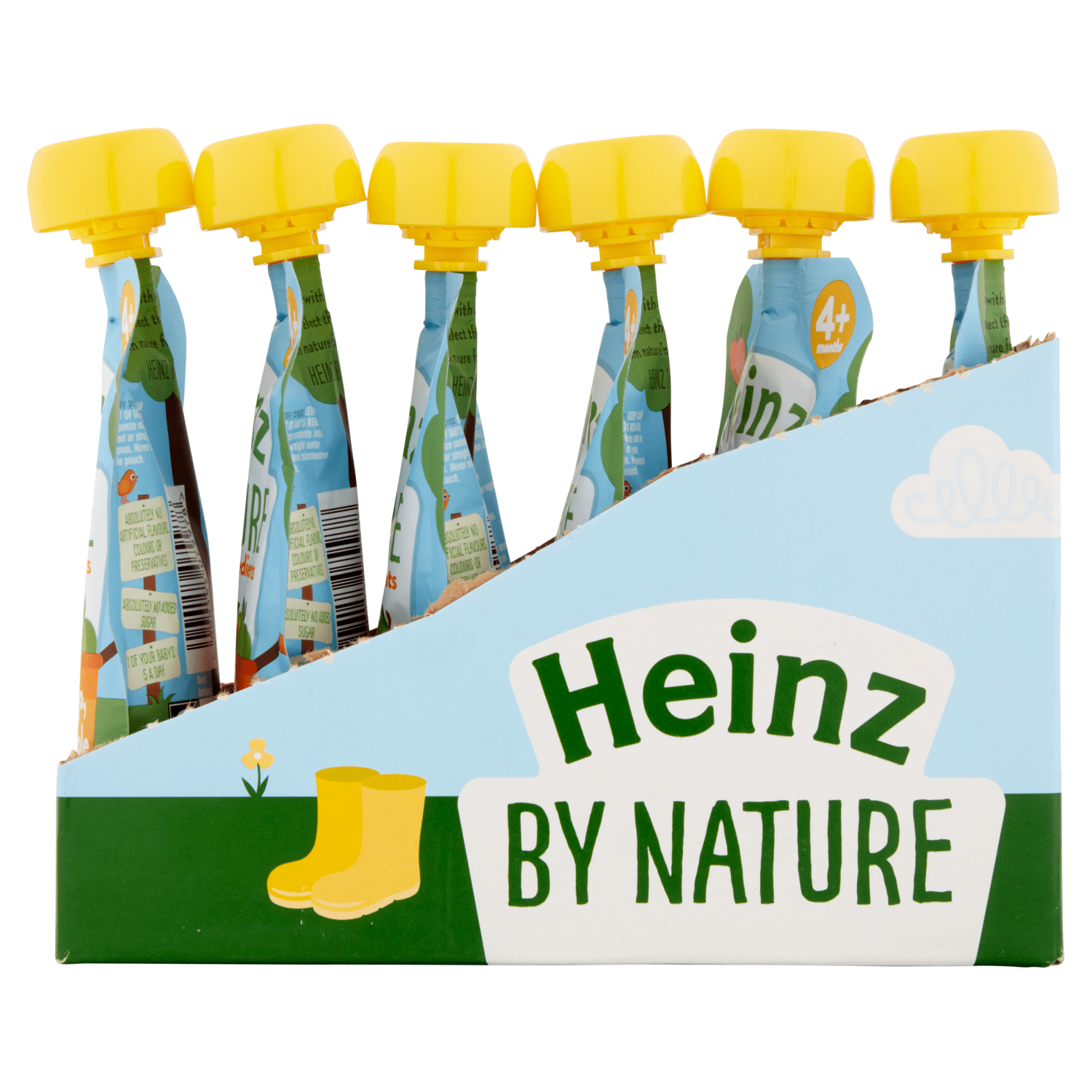 Heinz By Nature Peach, Mango, Banana & Apple 4+ Months 100g - UK Food & Drink - 5000157079978
