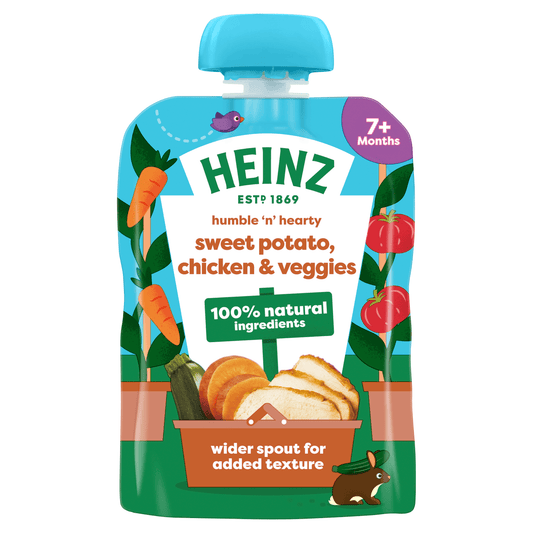 Heinz By Nature Sweet Potato, Chicken & Veggies 7+ Months 130g - UK Food & Drink - 5000157079909