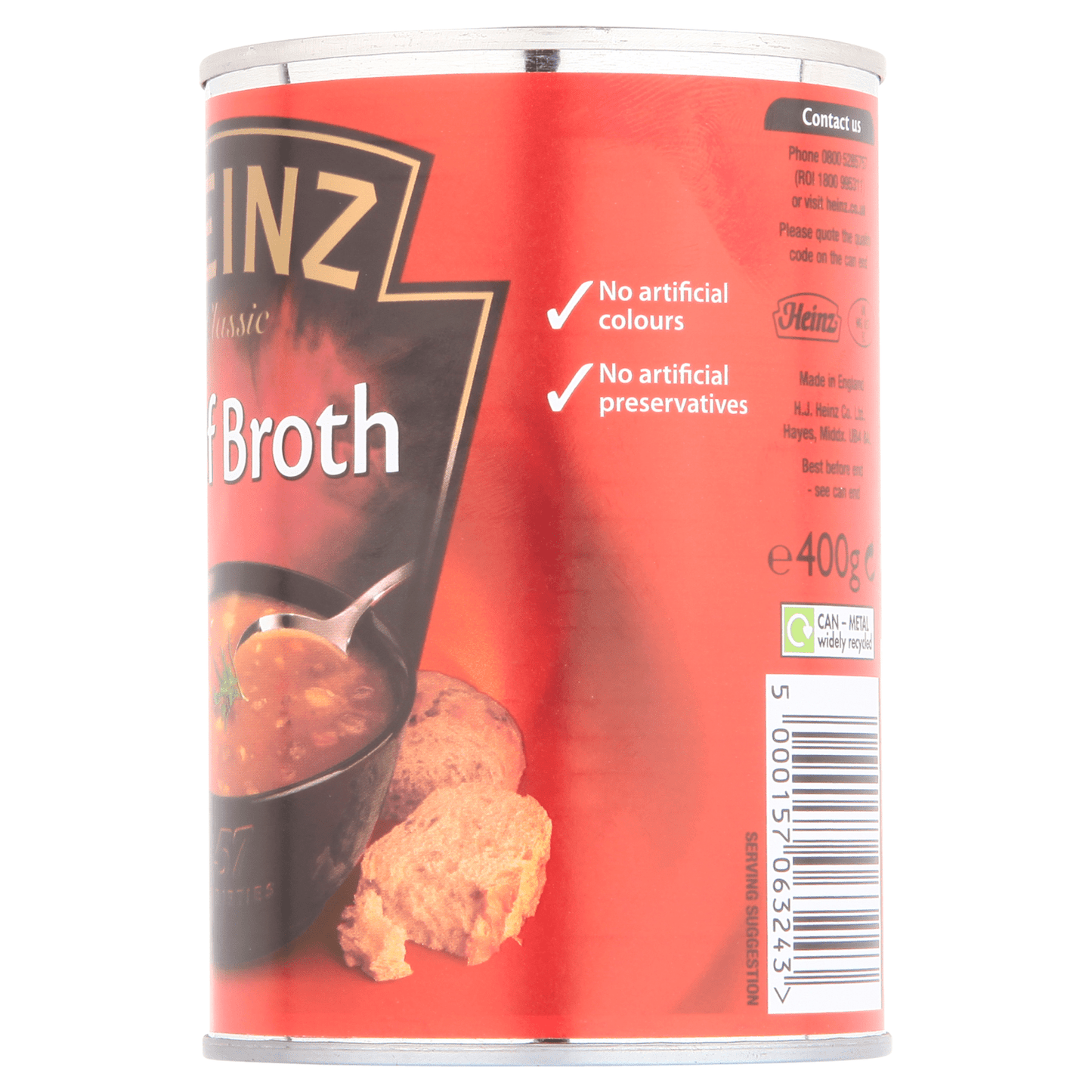 Heinz Classic Beef Broth 400g - UK Food & Drink - 5000157063243