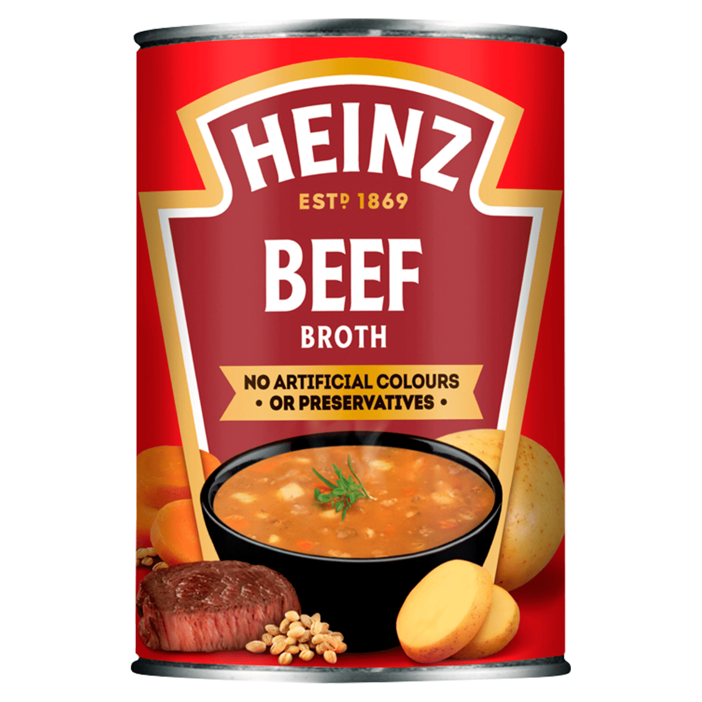 Heinz Classic Beef Broth 400g - UK Food & Drink - 5000157063243