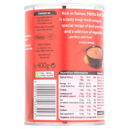 Heinz Classic Beef Broth 400g - UK Food & Drink - 5000157063243
