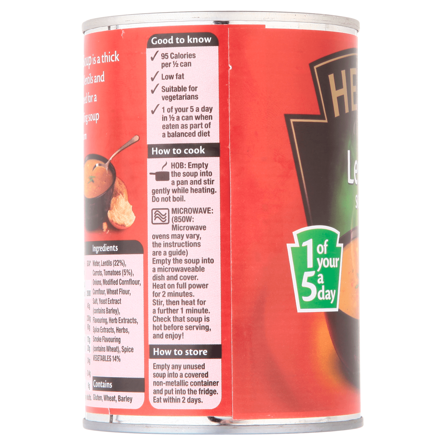 Heinz Classic Lentil Soup 400g - UK Food & Drink - 5000157062734