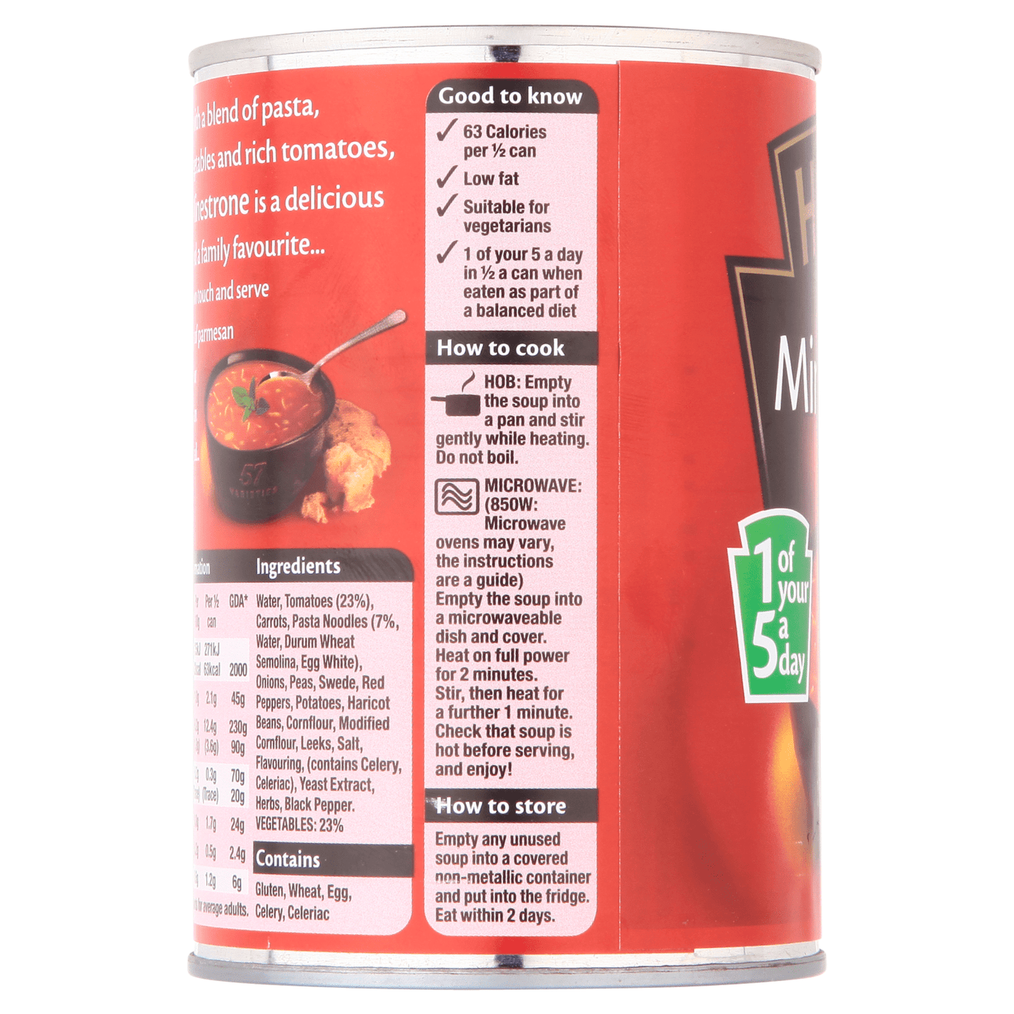 Heinz Classic Minestrone Soup 400g - UK Food & Drink - 5000157062635