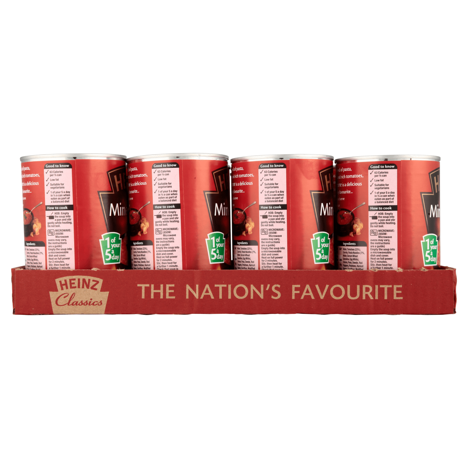 Heinz Classic Minestrone Soup 400g - UK Food & Drink - 5000157062635