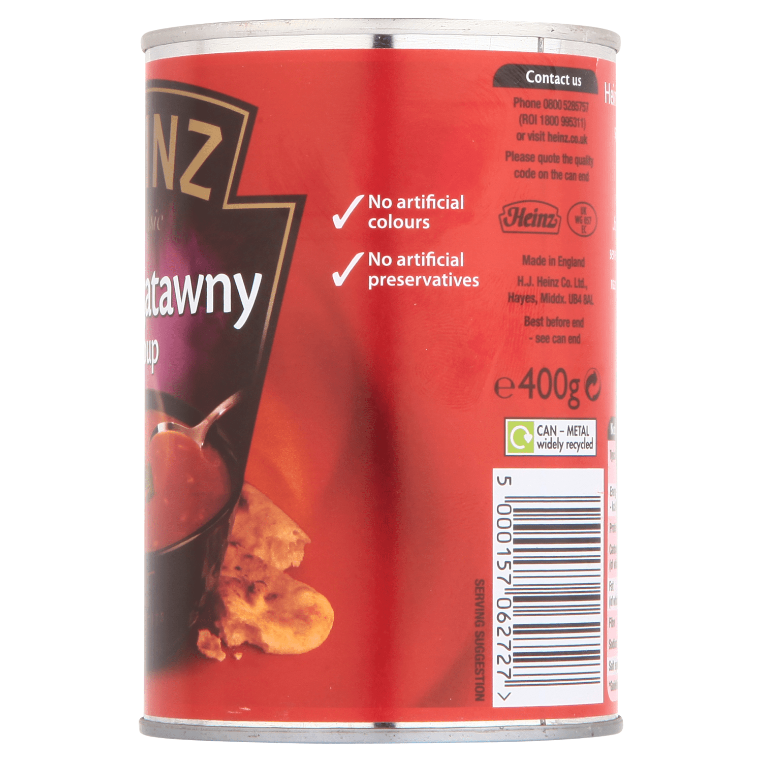 Heinz Classic Mulligatawny Soup 400g - UK Food & Drink - 5000157062727