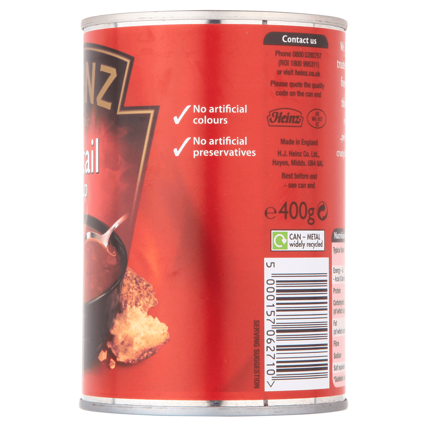 Heinz Classic Oxtail Soup 400g - UK Food & Drink - 5000157062710