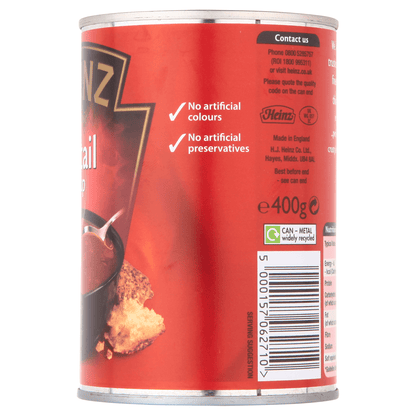 Heinz Classic Oxtail Soup 400g - UK Food & Drink - 5000157062710