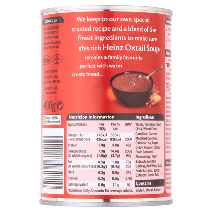 Heinz Classic Oxtail Soup 400g - UK Food & Drink - 5000157062710