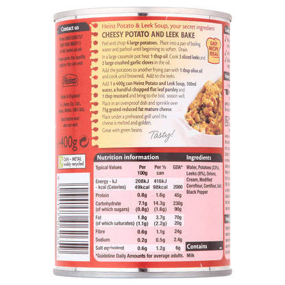 Heinz Classic Potato & Leek Soup 400g - UK Food & Drink - 5000157062659