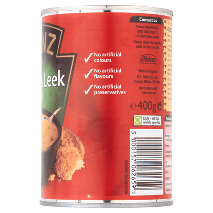 Heinz Classic Potato & Leek Soup 400g - UK Food & Drink - 5000157062659