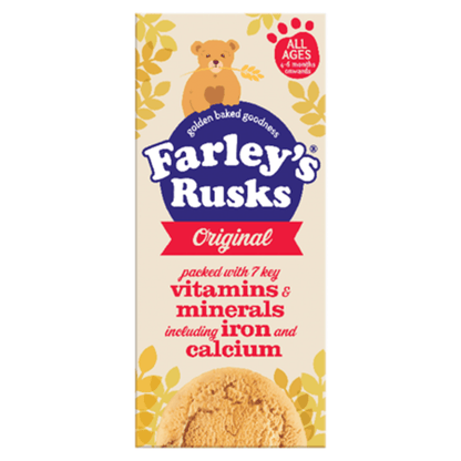 Heinz Farley's Rusks Original All Ages 4 - 6 Months Onwards 150g - UK Food & Drink - 5000218005670