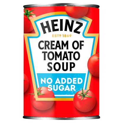Heinz No Added Sugar Cream of Tomato Soup 400g - UK Food & Drink - 5000157079589