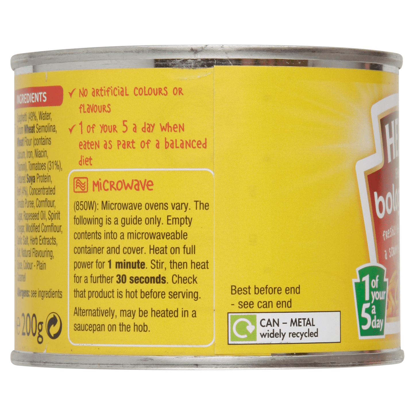 Heinz Spaghetti Bolognese 200g - UK Food & Drink - 5000157007391