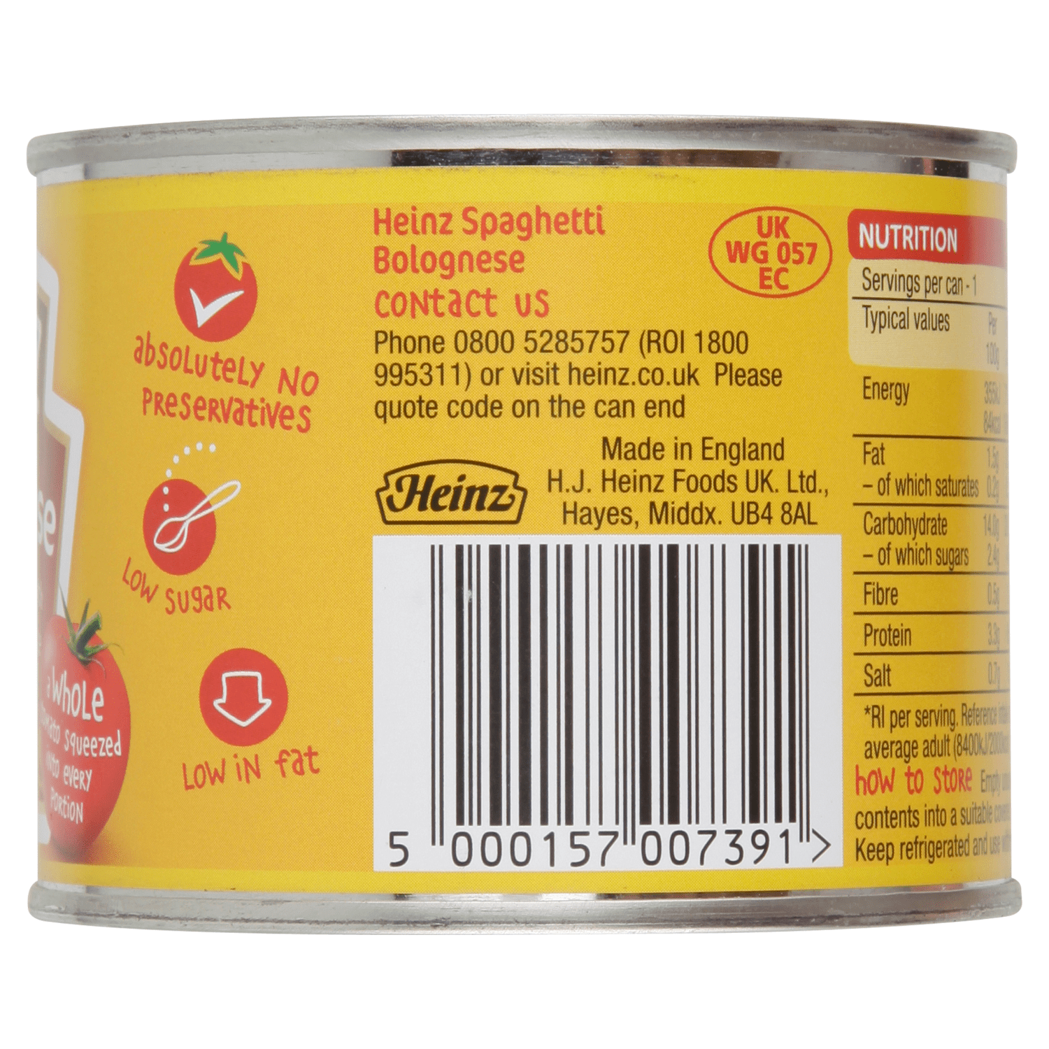Heinz Spaghetti Bolognese 200g - UK Food & Drink - 5000157007391