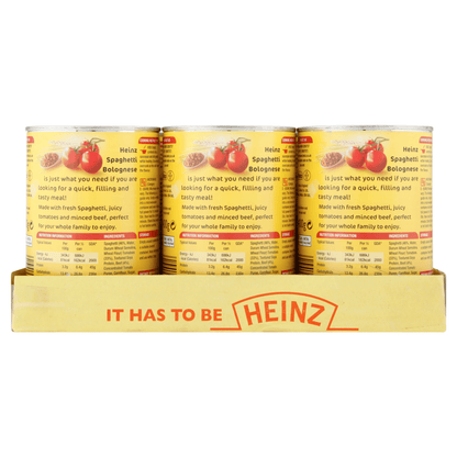 Heinz Spaghetti Bolognese 400g - UK Food & Drink - 5000157025050