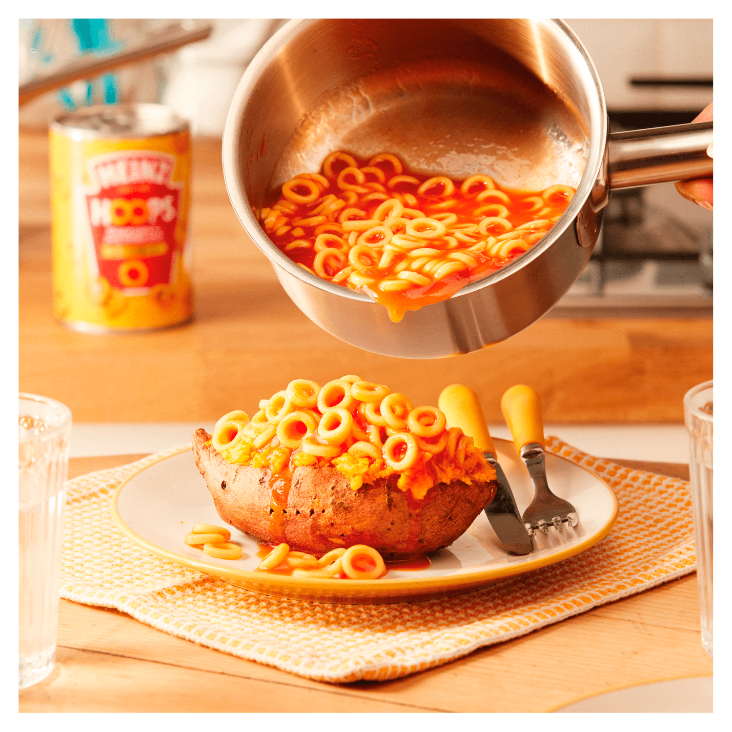 Heinz Spaghetti Hoops 205g - UK Food & Drink - 5000157024954