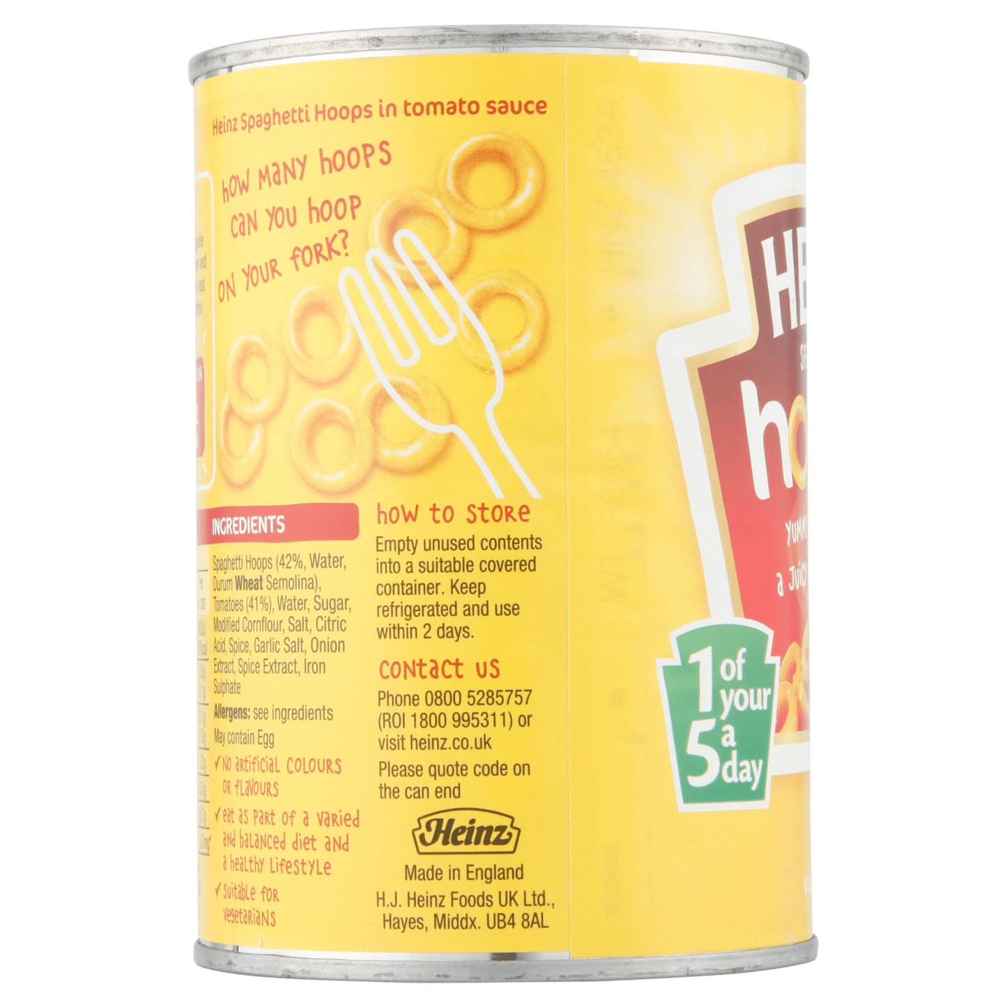 Heinz Spaghetti Hoops 400g - UK Food & Drink - 5000157006899