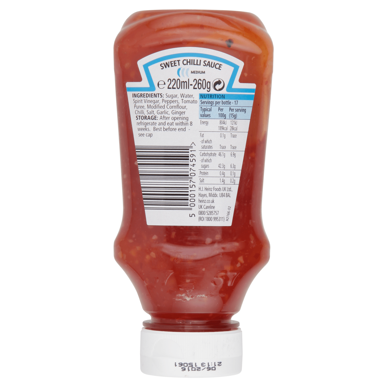 Heinz Sweet Chilli 220ml - UK Food & Drink - 5000157074591