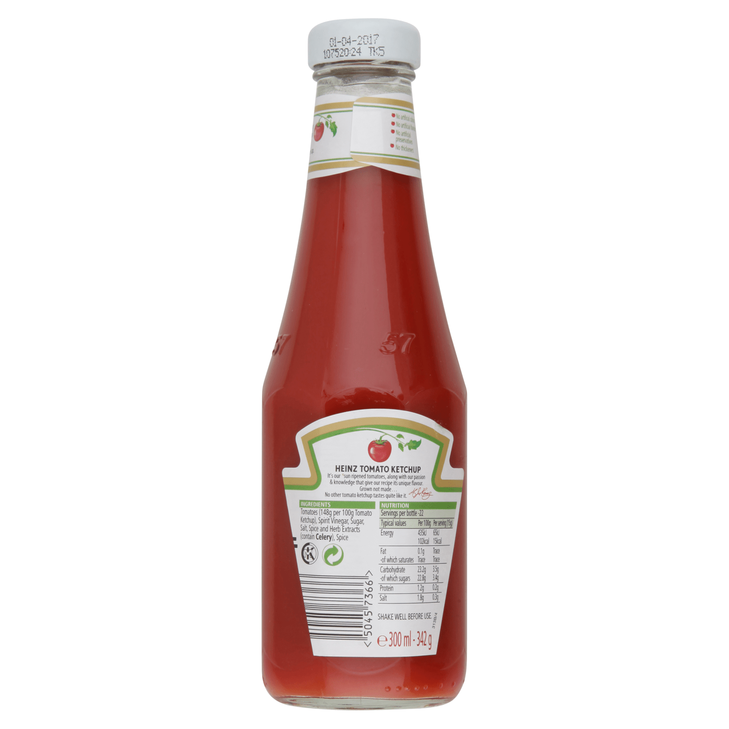 Heinz Tomato Ketchup 342g - UK Food & Drink - 50457366