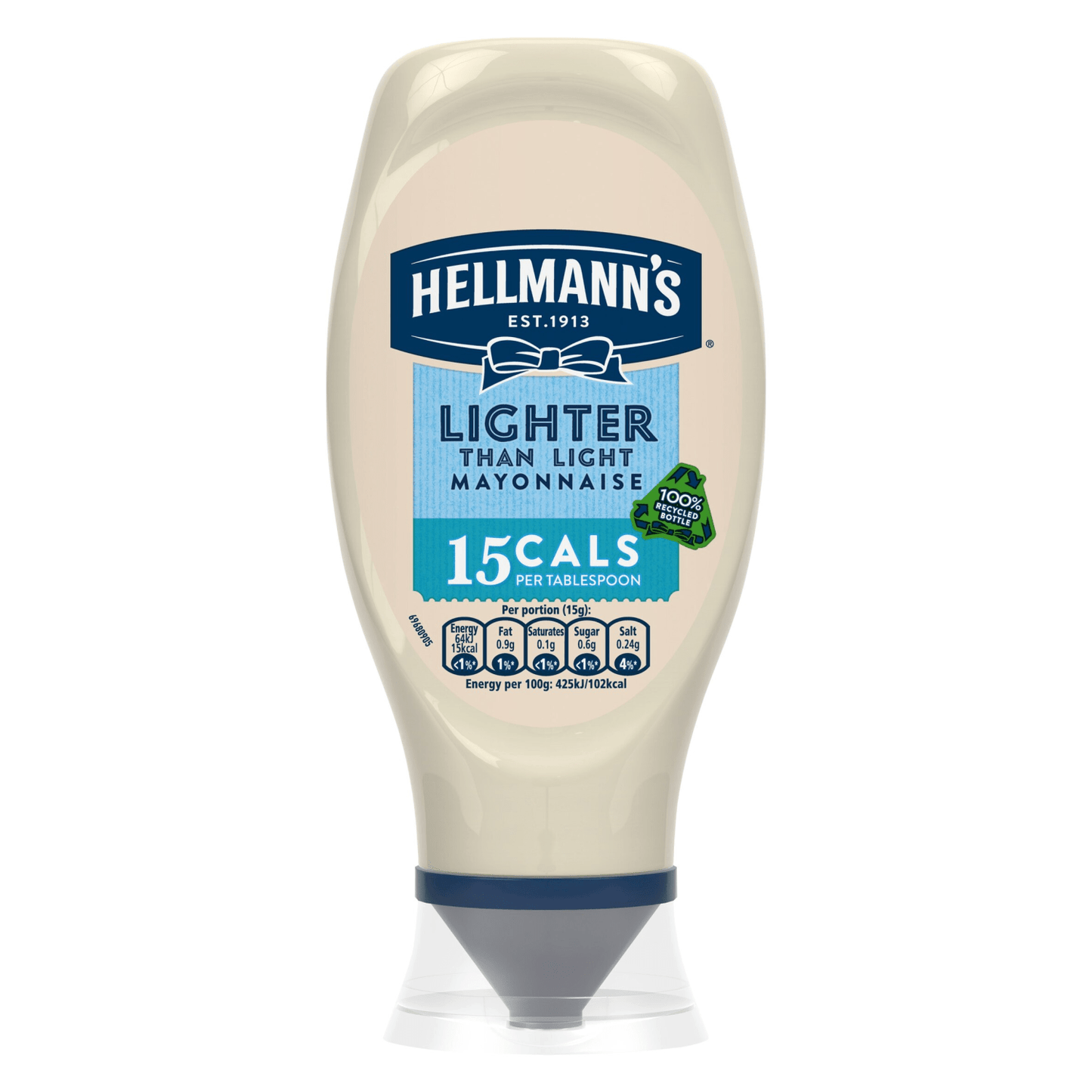 Hellmann's Mayonnaise Lighter than Light 430 ml - UK Food & Drink - 8722700479499