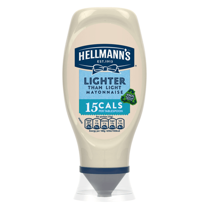 Hellmann's Mayonnaise Lighter than Light 430 ml - UK Food & Drink - 8722700479499