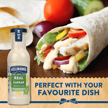 Hellmann's Salad Dressing & Dip Real Caesar 250 ml - UK Food & Drink - 8720182302946