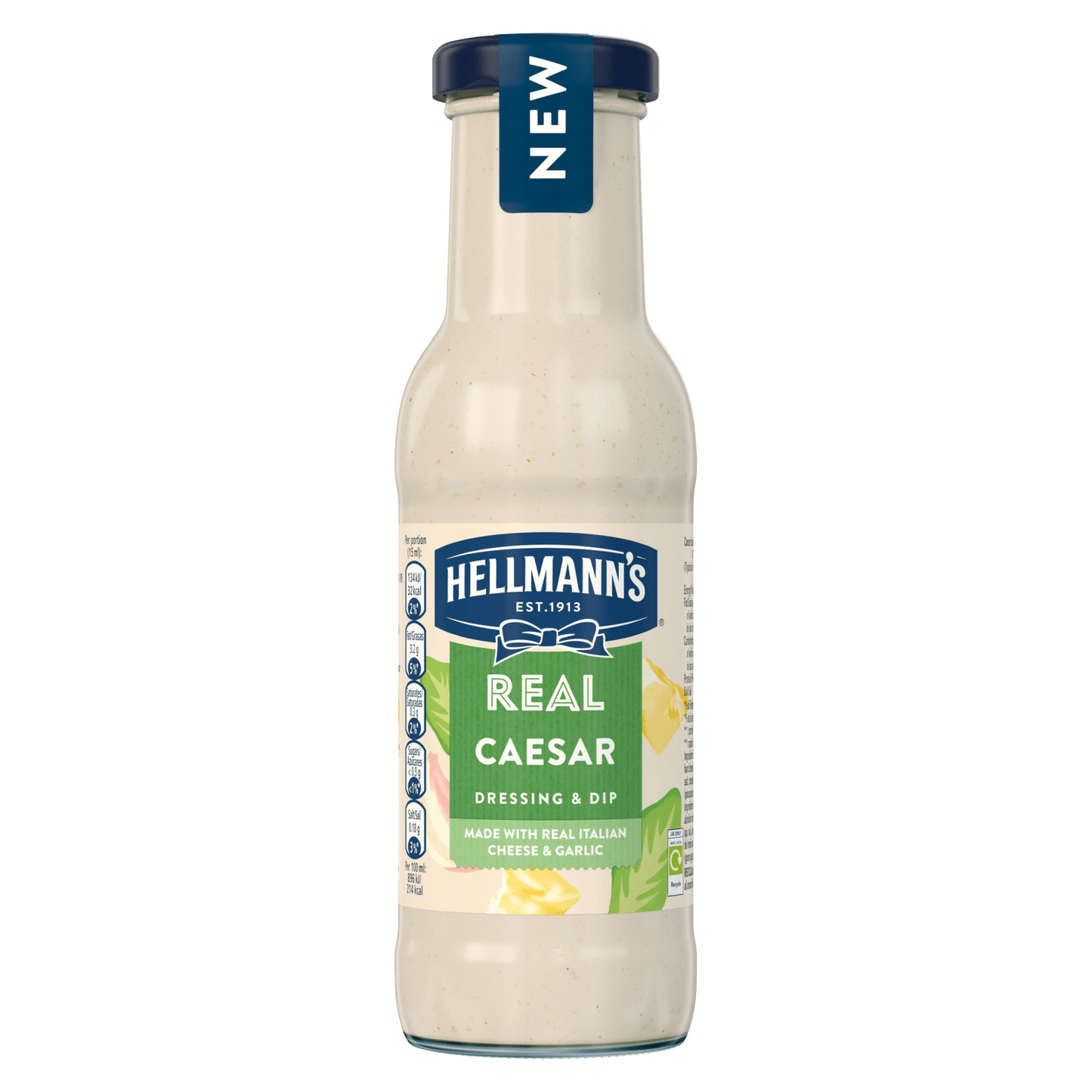 Hellmann's Salad Dressing & Dip Real Caesar 250 ml - UK Food & Drink - 8720182302946