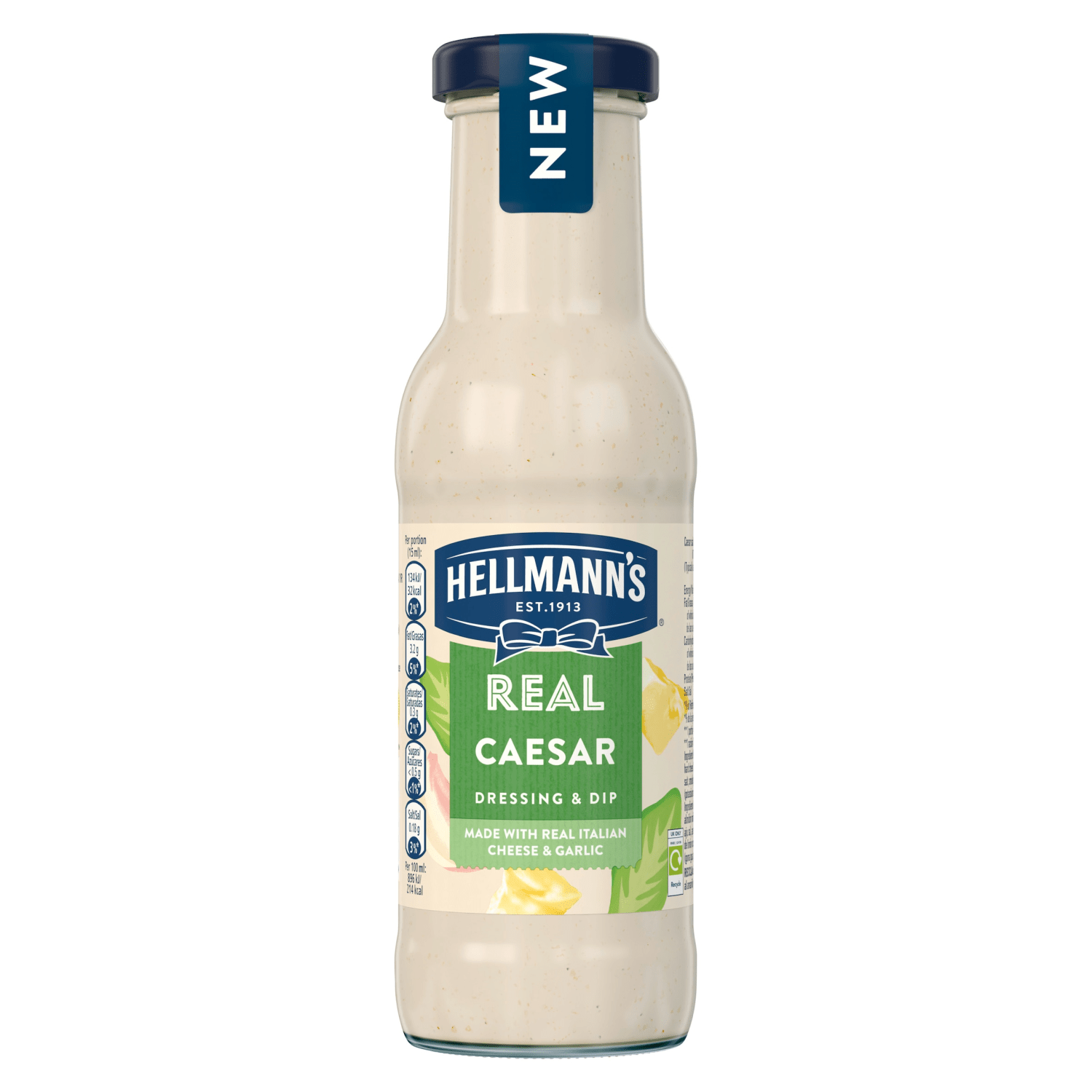 Hellmann's Salad Dressing & Dip Real Caesar 250 ml - UK Food & Drink - 8720182302946