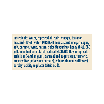 Hellmann's Salad Dressing & Dip Real Honey & Mustard 250 ml - UK Food & Drink - 8720182303769