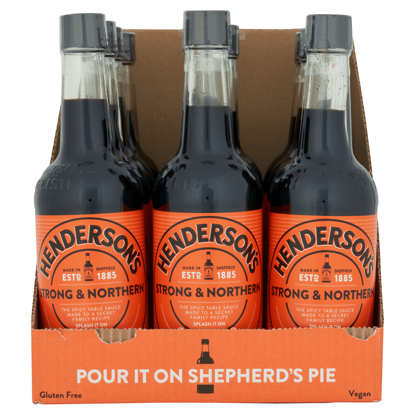 Henderson's Strong & Northern Relish 284ml - UK Food & Drink - 5021016990999