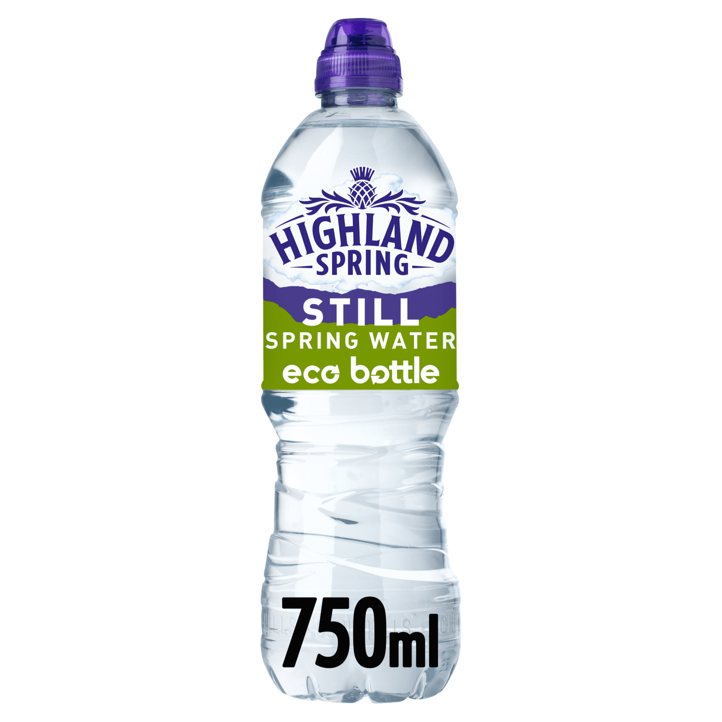 Highland Spring Eco Bottle Still Spring Water 750ml - UK Food & Drink - 5010459000457