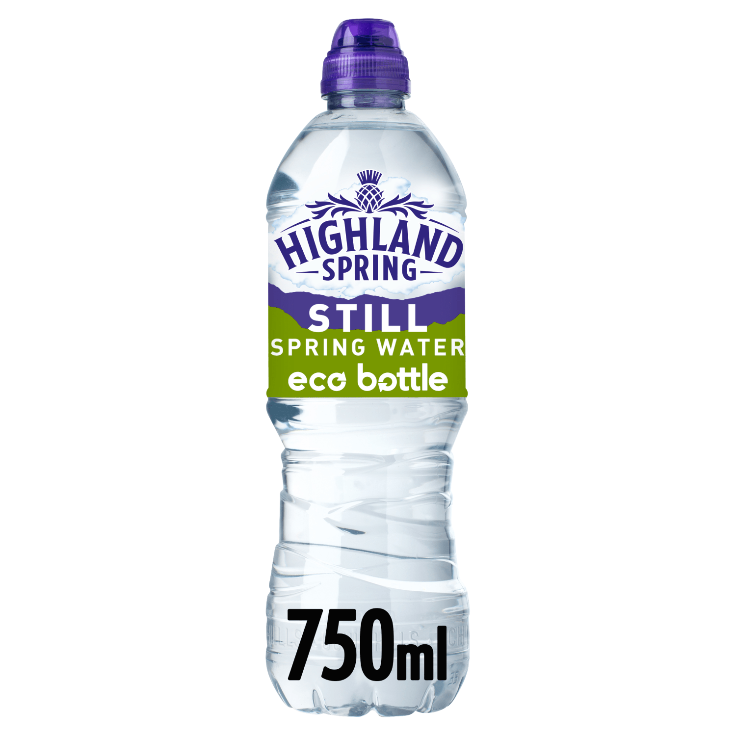 Highland Spring Eco Bottle Still Spring Water 750ml - UK Food & Drink - 5010459000457