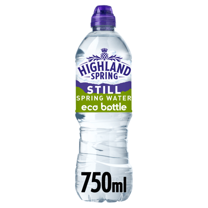 Highland Spring Eco Bottle Still Spring Water 750ml - UK Food & Drink - 5010459000457